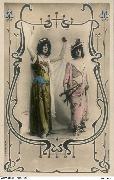 (Bessie Dean et Florie Scott, du ballet de La Belle Hélène)