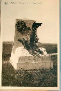 Waterloo. Pélerinage Franco-Wallon. Monument français. L'aigle blessé