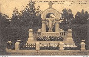 Woluwe-Saint-Lambert. Place du Sacré Coeur Monument dédié au Sacré Coeur de Jésus pour la victoire (1914-1918) 