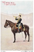 2e régiment des lanciers. Trompette en grande tenue