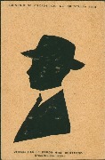 Souvenir de l'exposition de Bruxelles 1910. Silhouette découpée par le Baron Henri Scotford. Bruxelles kermesse