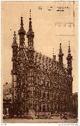 Louvain. Hôtel de Ville Leuven Stadhuis