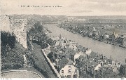 Namur. Citadelle. Panorama vers la Meuse