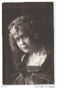 Mme de LAUDRIERE dans Hérodiade (Opéra - Massenet) - Carte Photo Stern, Bruxelles - Théâtre de la Bourse 1916-17