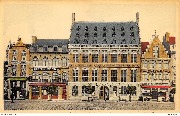 Ypres. Ancienne Chatellerie - Hôtel de Ville Ieper. Oud Kasteelgebouw. Stadhuis