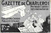 Gazette de Charleroi. Propagande libérale. Feuilletons choisis