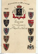 Royaume de Belgique 1830 1905 Souvenir du 75ème anniversaire de l'Indépendance Nationale