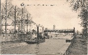 Tournai. Le Pont de Fer sur l'Escaut