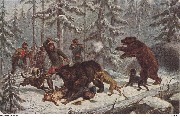 (chasse à l'ours brun)