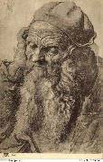 A. Dürer. Der 93jährige Greis - Vieillard agé de 93 ans