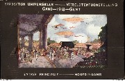 Exposition universelle -Wereldtentoonstelling Gand 1913 Gent Entrée principale Hoofdingang