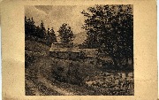 Le vieux moulin de Straimont d'après le tableau de Louis Wilmet