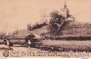 Vallée de la Semois Jamoigne. L'Eglise(côté Nord ) et la Semois