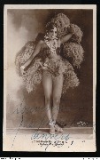 Joséphine Baker. folies bergères. (autographe Anvers 1930