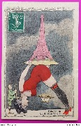 Curiosités parisienne n14 La tout Eiffel. Monsieur veut monter