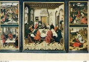 Sint-Pieterskerk te Leuven Triptiek : Het Laatste Avondmaal Dirk Bouts 1498 Triptyque : la dernière cène