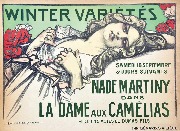 Winter Variétés, Nade Martiny dans La dame aux camélias, 1915-1920