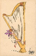 (Enfant jouant de la harpe)