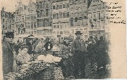 Anvers Le marché aux poissons de la Grand Place