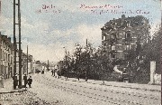 Uccle-Vivier d'Oie Chaussée de Waterloo à l'angle de l'avenue des Chênes 