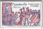 Série 1 : Albert Dohmen Bruxelles Fantaisie illustrée Souvenir de Manneken-Pis