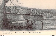 Anseremme. Bords de la Meuse. Pont d'Anseremme