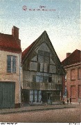 Ypres. Rue de Lille, Maison de bois