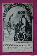 Exposition Universelle de Liège 1905-Concours d'Affiches 1er prix partagé