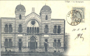 Liège. La Synagogue Liège. La Synagogue
