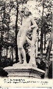 Bruxelles. Statue du Parc L'Apollon d'après l'antique fait à Rome par Janssens