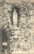 Oostakker-lez-Gand, Statue de Notre-Dame de Lourdes en Flandre