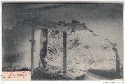 Le cataclysme à Louvain le 14 mai 1906-Wilsele Maison effondrée